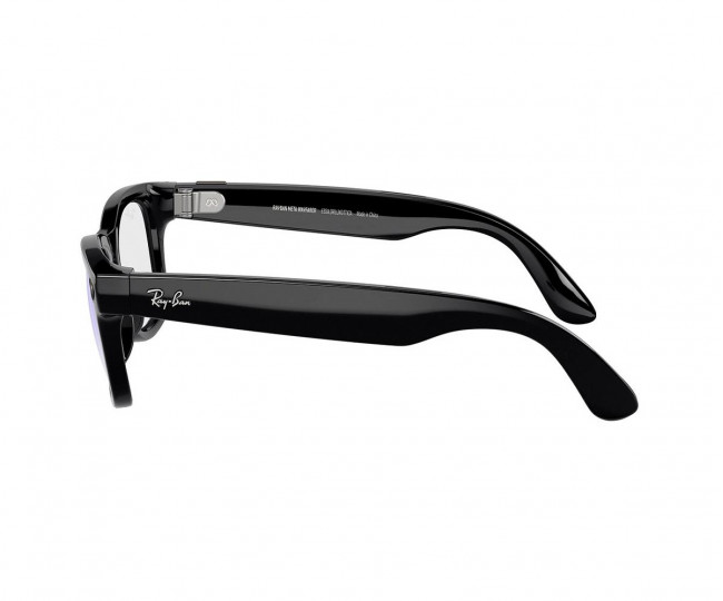 Смарт-окуляри Ray-Ban Meta Wayfarer Shiny Black Frame Clear Lenses (RW4008 601/SB 53-22)
